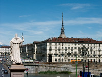 Turin - Gran Madre bridge area